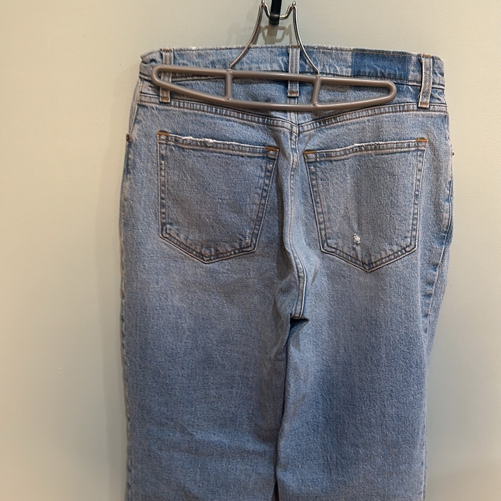 Abercrombie and Fitch the 90s straight leg ultra high in curve love - Picture 6 of 10